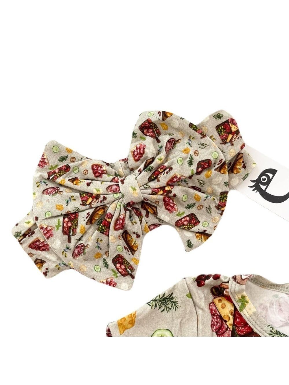 🔥 HOST PICK 🔥 Little Eyes‎ Kids Char-CUTE-erie Bamboo Bow Headband